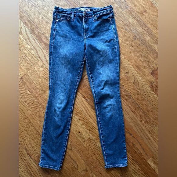 Athleta Sculptek Skinny Dark Wash Jean Size 4 - Picture 11 of 15